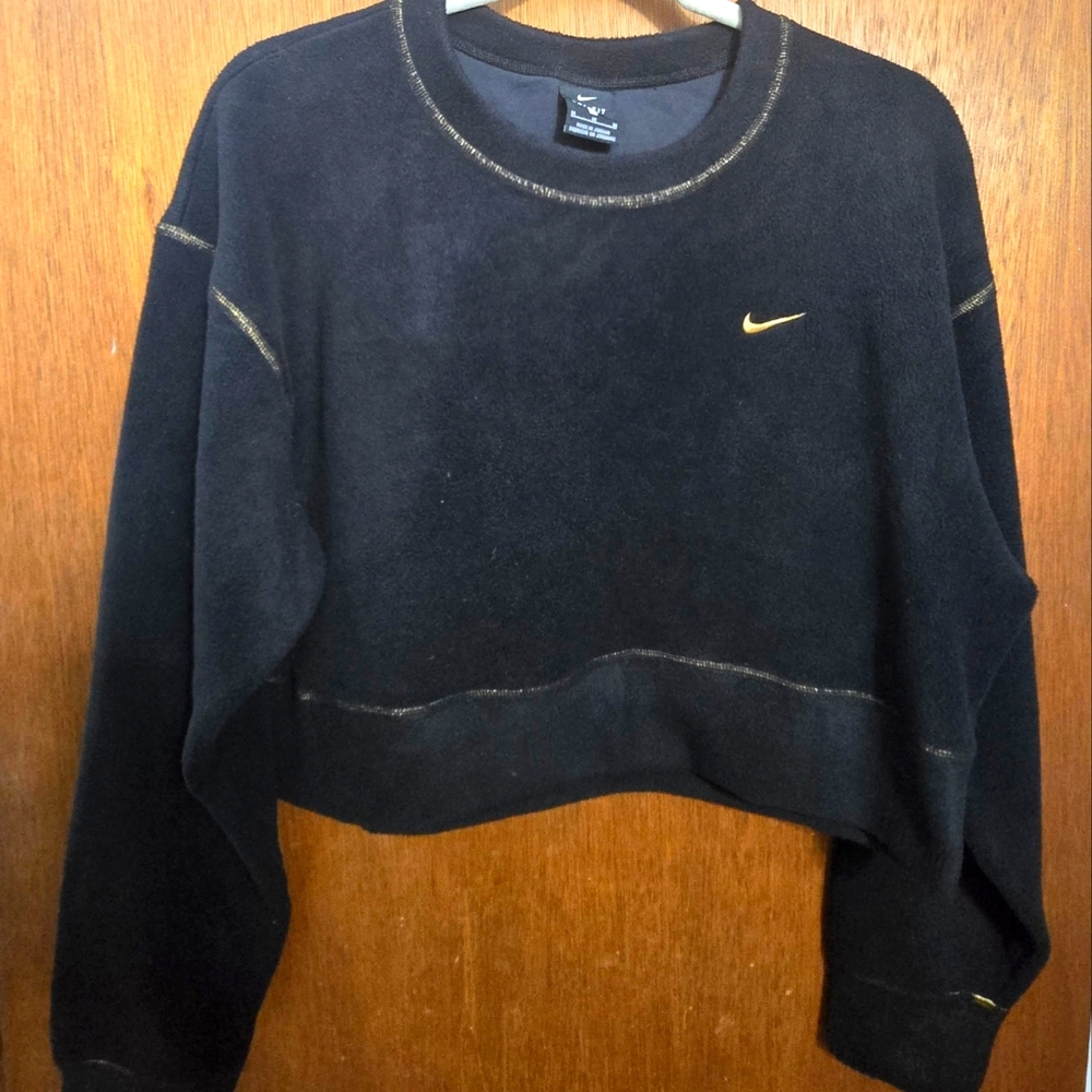 Nike Womens Crewneck Crop Sweatshirt